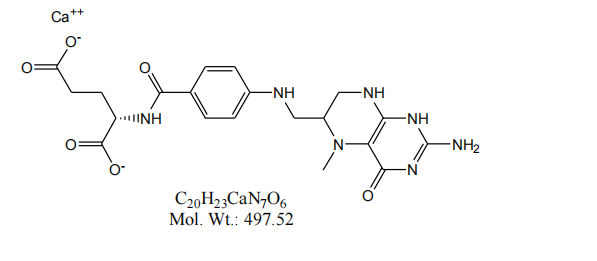 Pharmacology of Calcium L-5-methyltetrahydrofolate.png